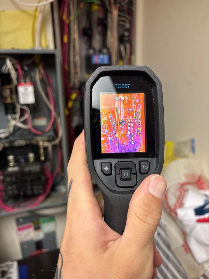 Performed a whole home safety inspection in Annapolis, MD.