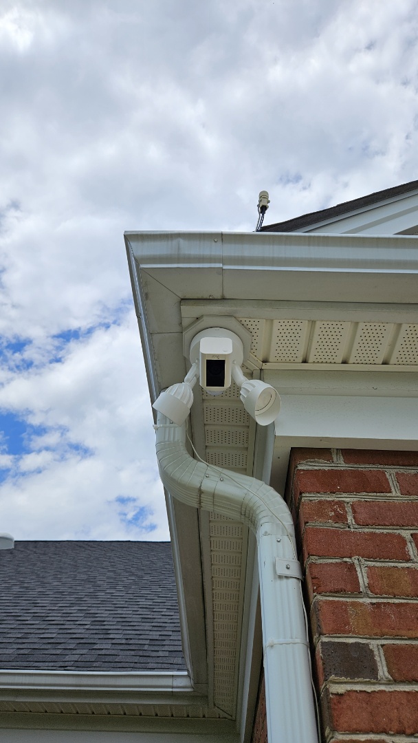Installed a Ring flood light in Odenton, MD