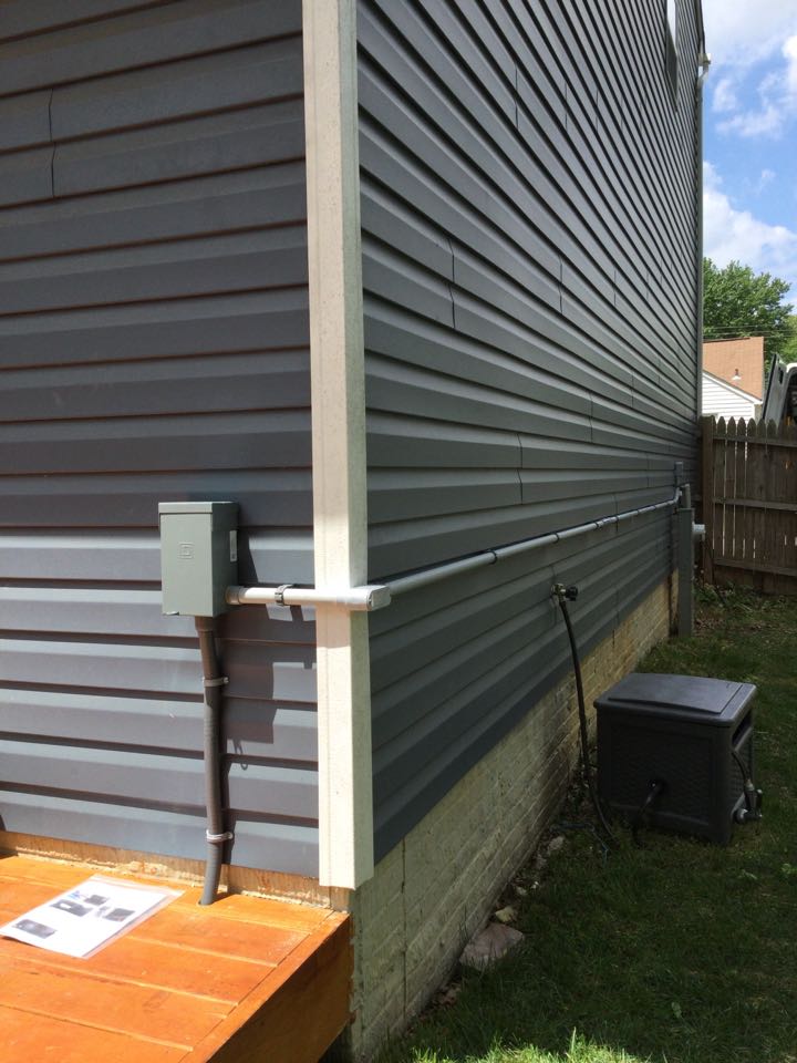 Installed dedicated 50 amp hot tub circuit in Glen Burnie, Md. 
