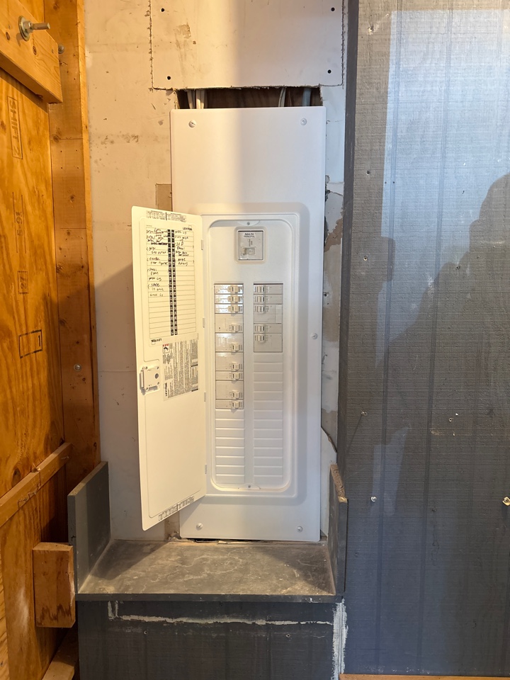 Installed a new 200AMP main panel in Pasadena, MD.
