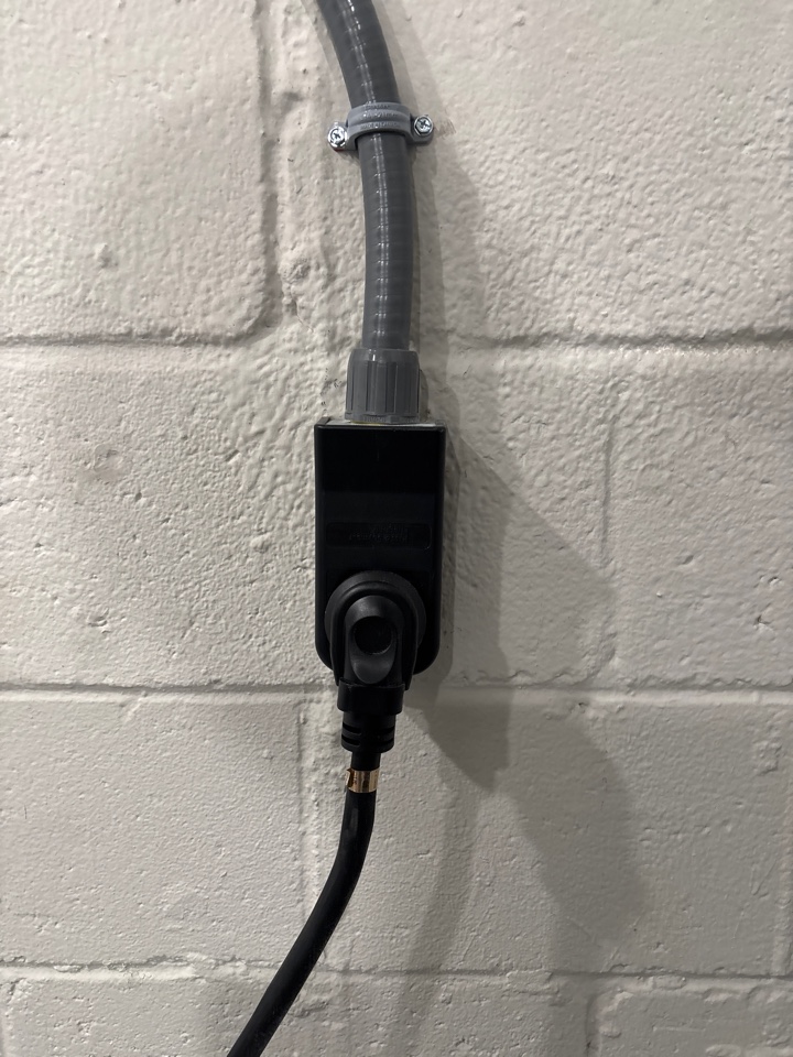 Installed new dryer circuit in Essex, MD.