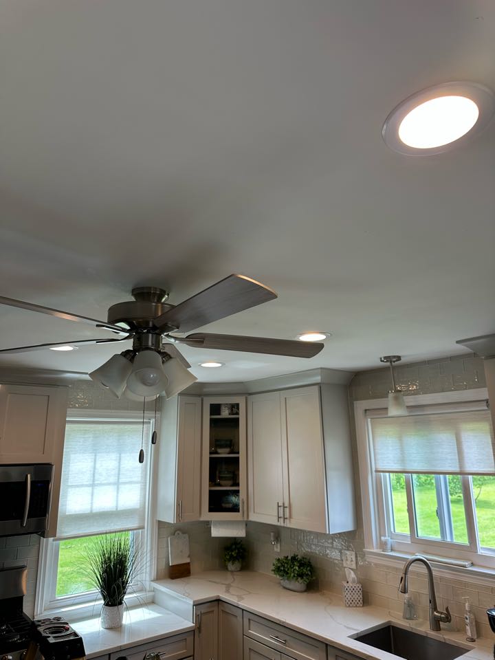 Installed customer supplied LED trims in Rosedale, Md.