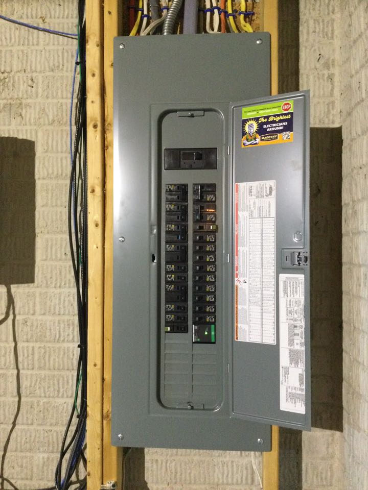 Installed 200 Amp breaker panel and emergency disconnect in Glen Burnie, Md. 