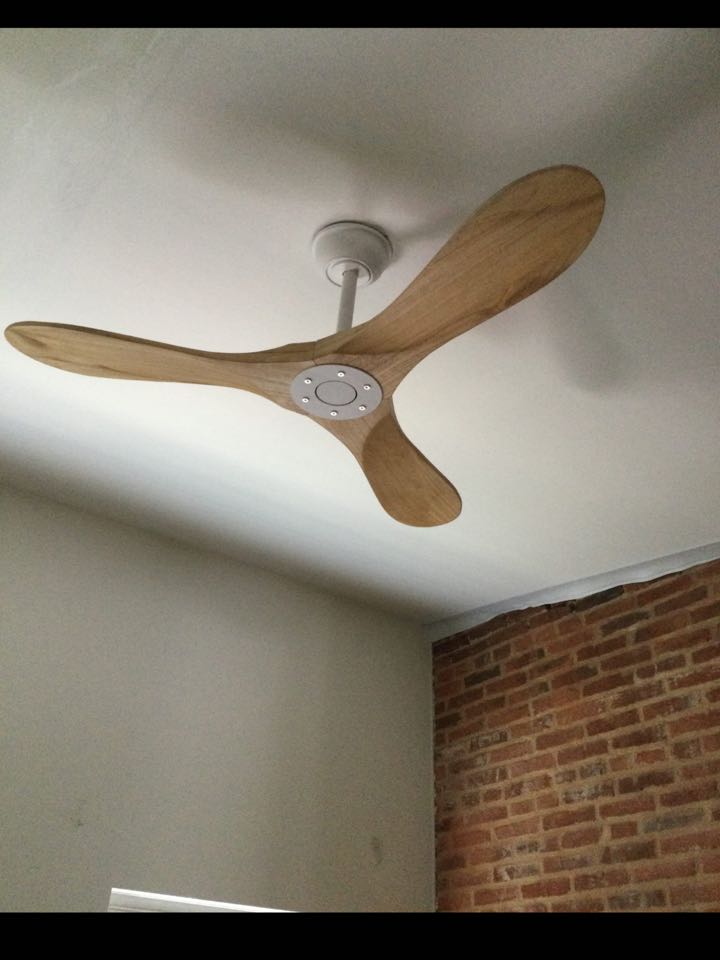 Performed diagnostic and retightened ceiling fan bracket and rewired ceiling fan in Baltimore, Md. 