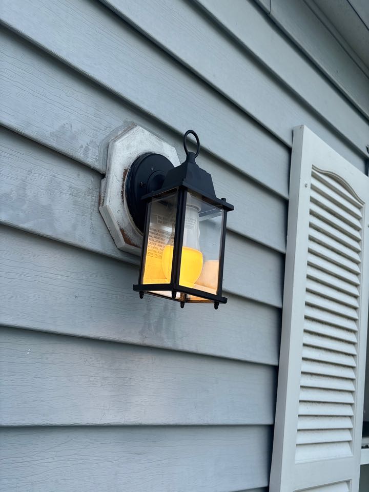 preformed a diagnostic to restore power to outdoor light in Glen burnie, MD.
