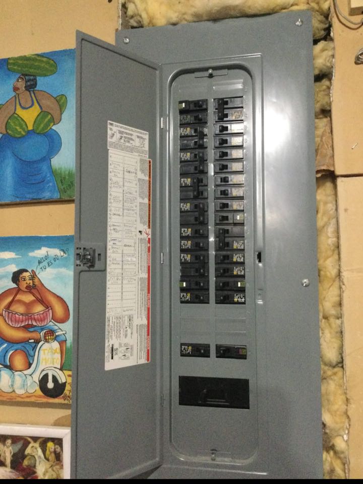 Performed diagnostic installed two AFCI breakers and installed one single pole switch in Stevensville, Md. 