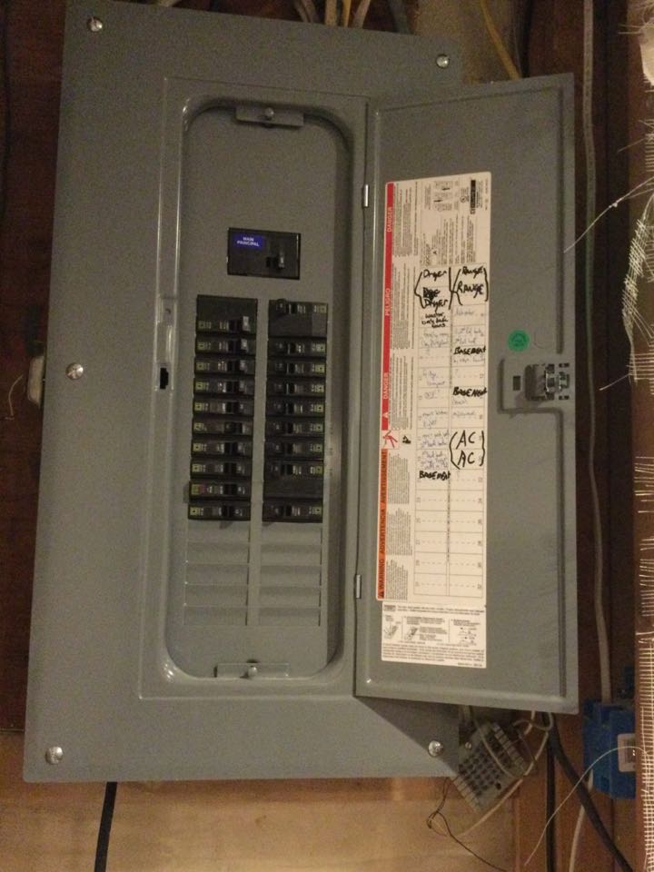 Performed diagnostic fixed loose and burnt connections installed one duplex receptacle and one dual function breaker in Arnold, Md. 