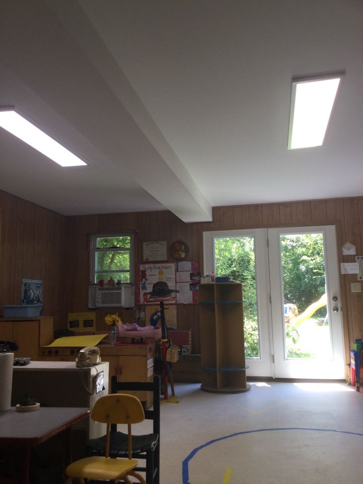 Installed 1x4 LED panels in Severna Park, MD 