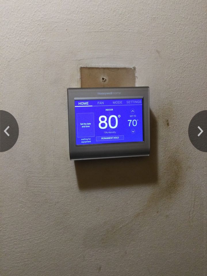 Performed diagnostic installed single pole switch and restored power to furnace and thermostat in Laurel, Md. 