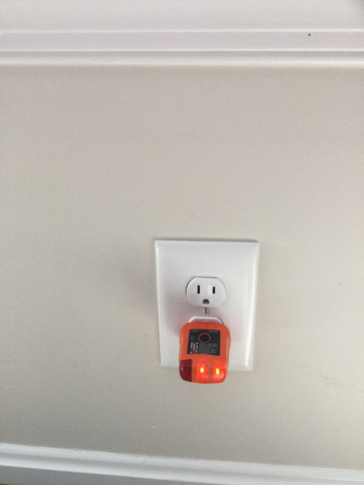 Installed Oreo duplex receptacles, one single pole switch, and one 20 amp GFCI breaker in Elkridge, MD