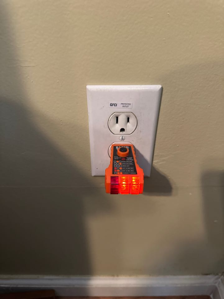 Performed diagnostic, installed a 20 amp dual function breaker and installed one duplex receptacle to restore power to kitchen circuit in Annapolis, MD. 