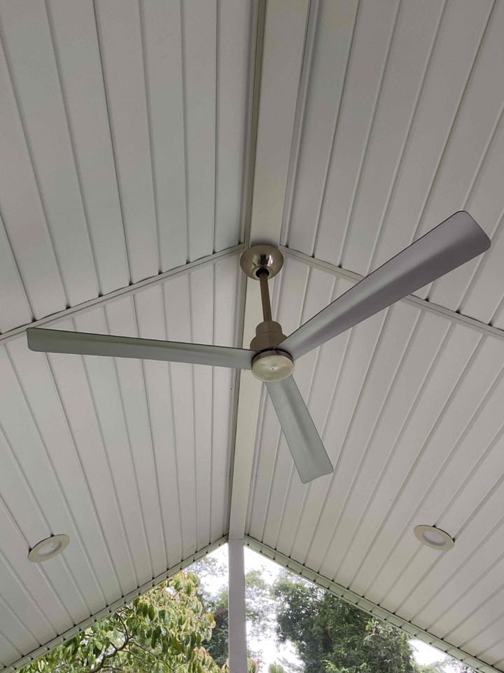 Magothy Electric ran a diagnostic on ceiling fan. 