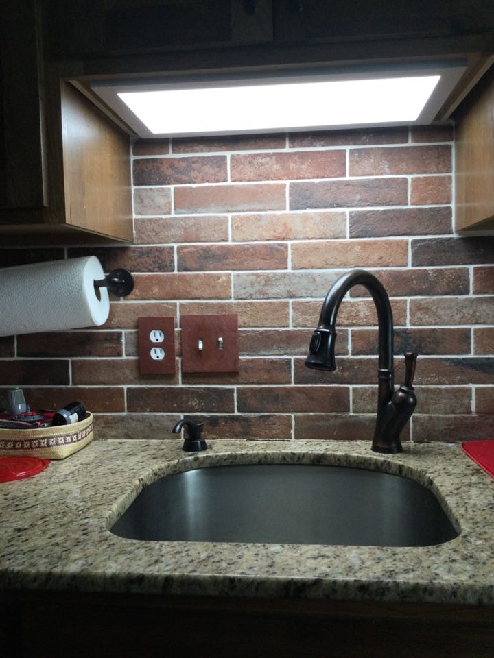 Installed two outdoor sconces and an under cabinet light in Glen Burnie, MD. 