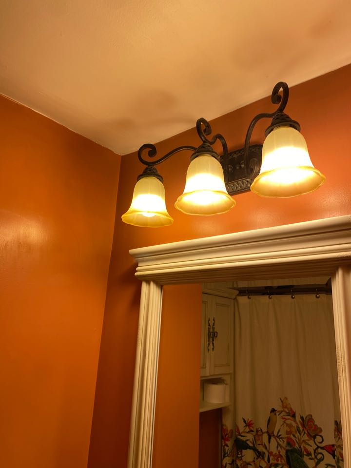 Performed diagnostic, installed Alumiconn connectors and installed one single pole switch to restore power to the upstair bathroom lights in Linthicum Heights, MD