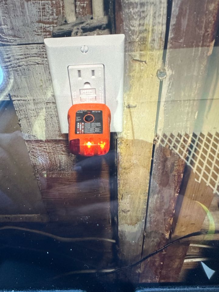 Add GFCI protection in unfinished area and replaced exterior receptacle and cover after Electrical inspection 