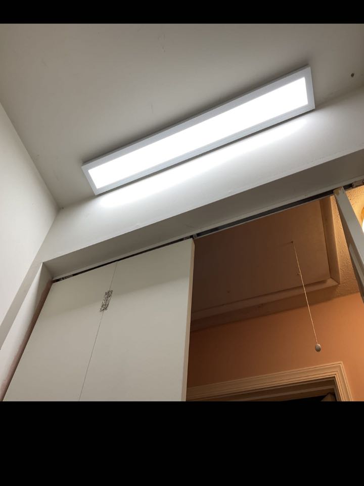 Extended washer and dryer circuits from basement to second floor and installed new light fixture in Severna Park, MD. 