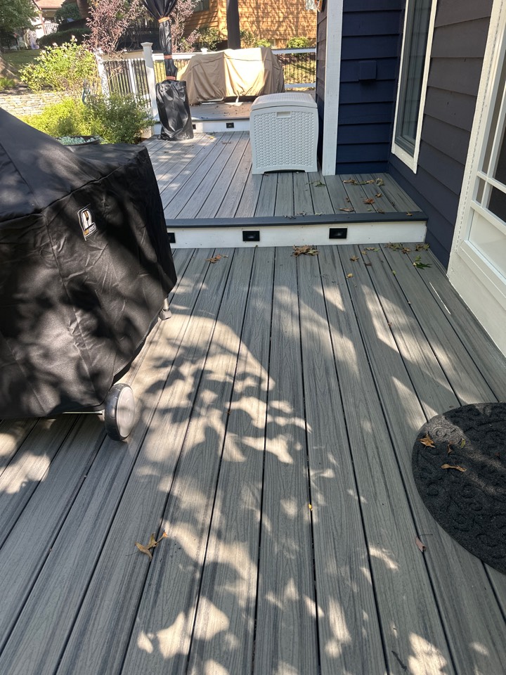 Replace deck lighting 