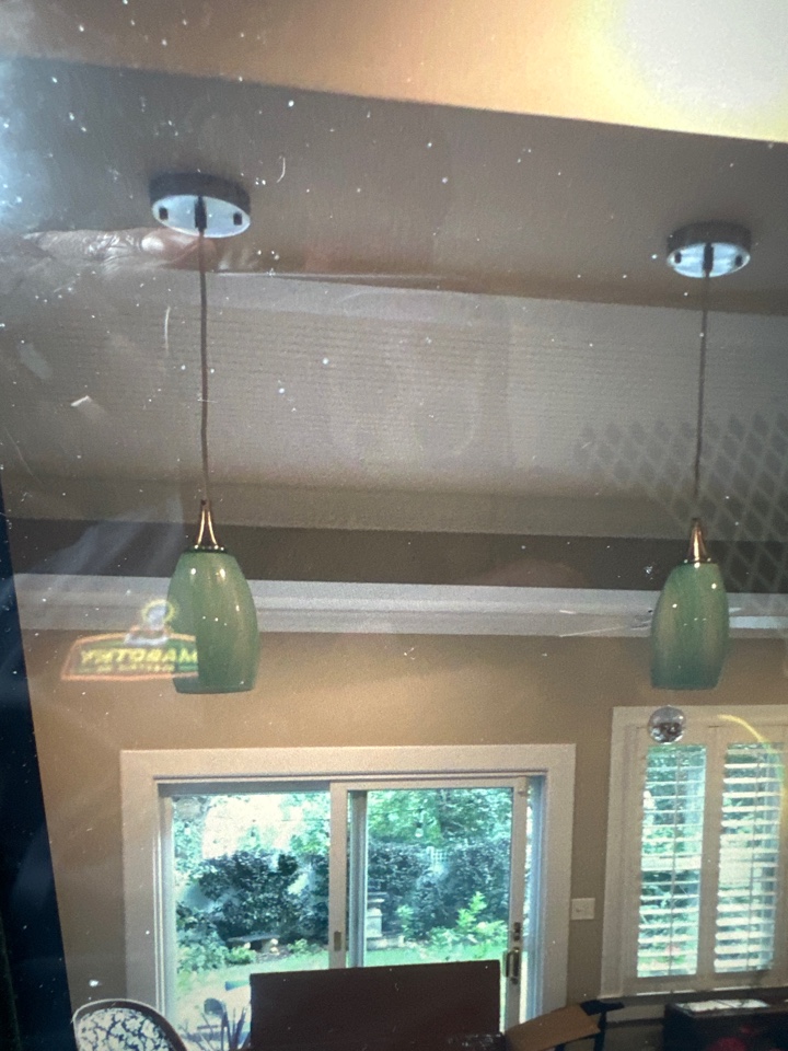 Install pendant lights