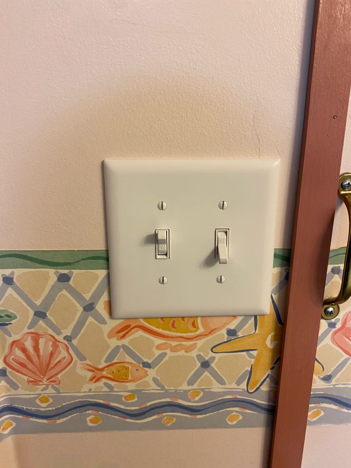 Installed five duplex receptacles and two single pole switches in Ellicott City, MD