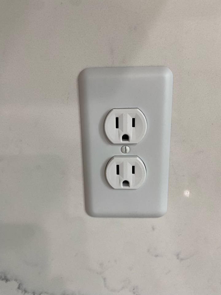 Installed five duplex receptacles and two single pole switches in Ellicott City, MD