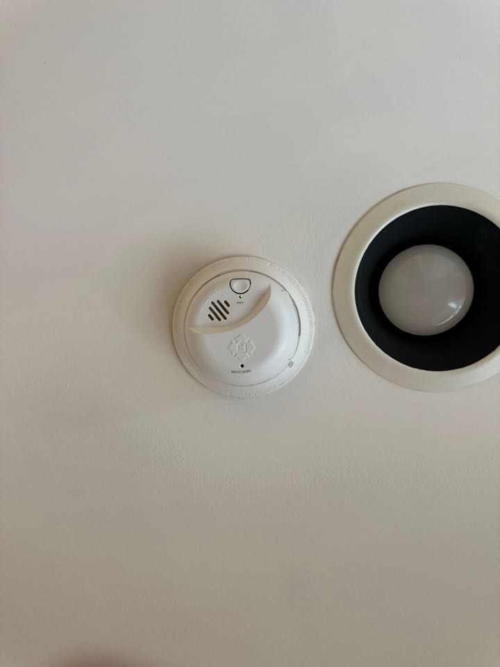Installed smoke and carbon monoxide detectors in Arnold, MD. 