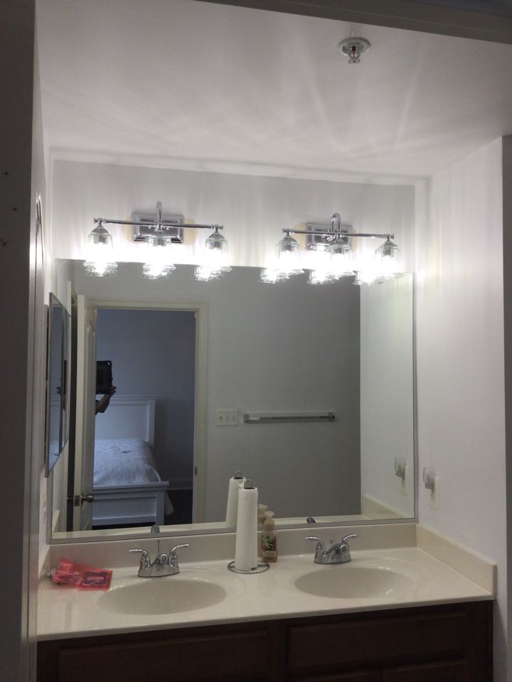 Installed five customer supplied light fixtures in Annapolis, MD 