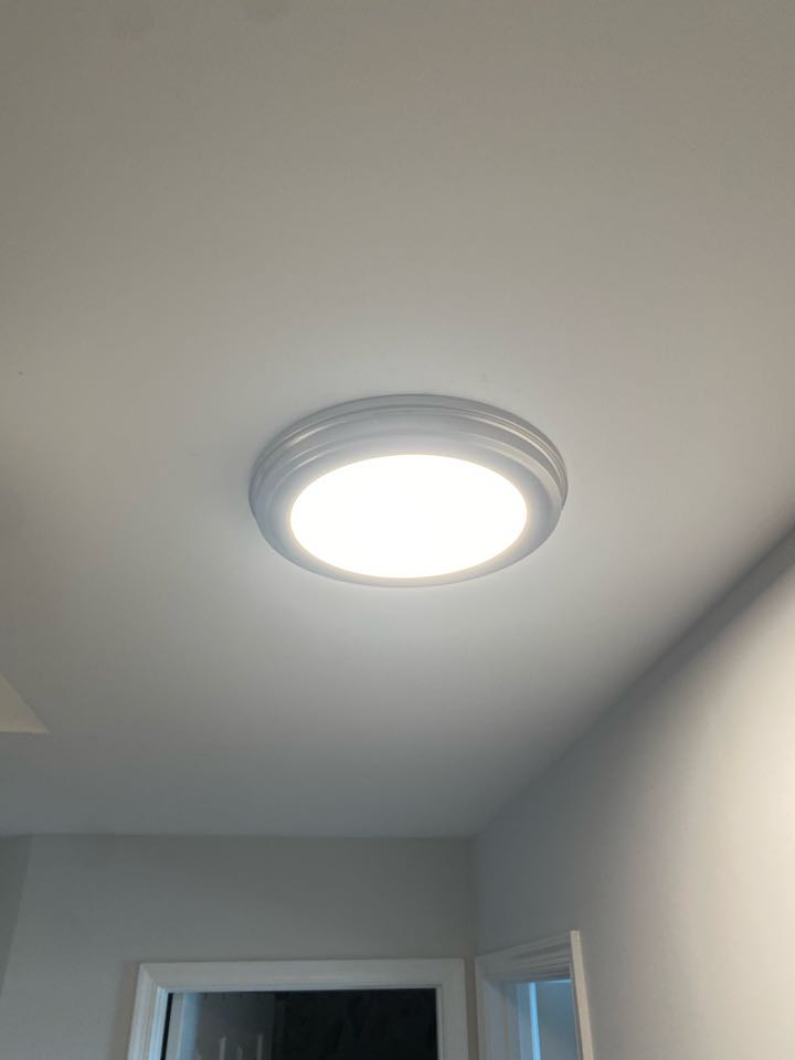 Installed two customer supplied lights in Ellicott City, MD