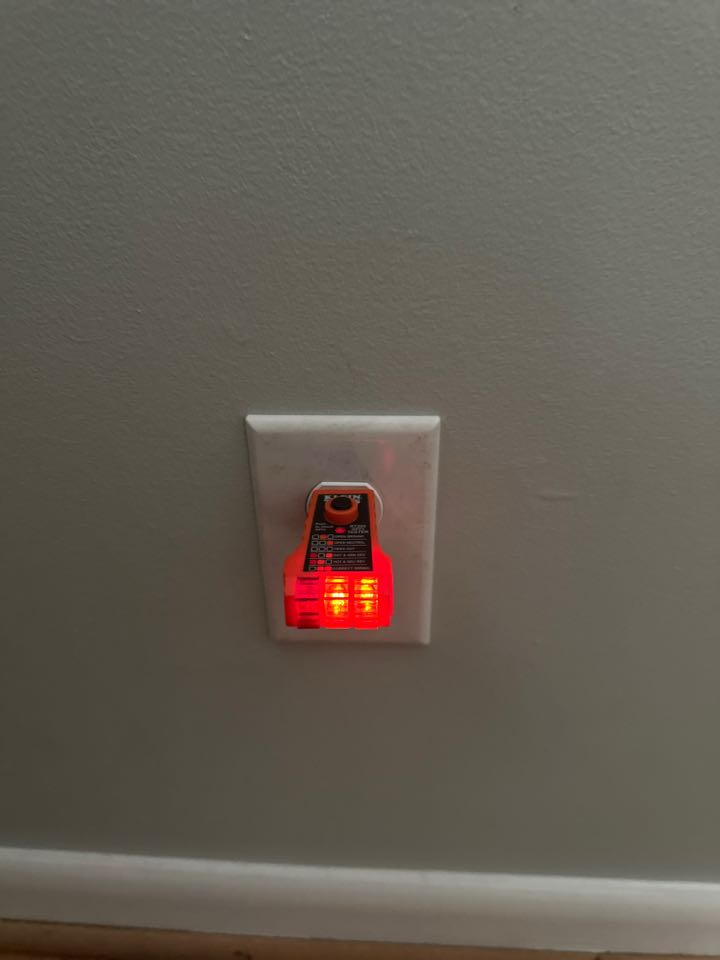 Performed diagnostic and replaced one duplex receptacle in Odenton, MD.  Performed diagnostic and replaced one duplex receptacle in Odenton, MD.