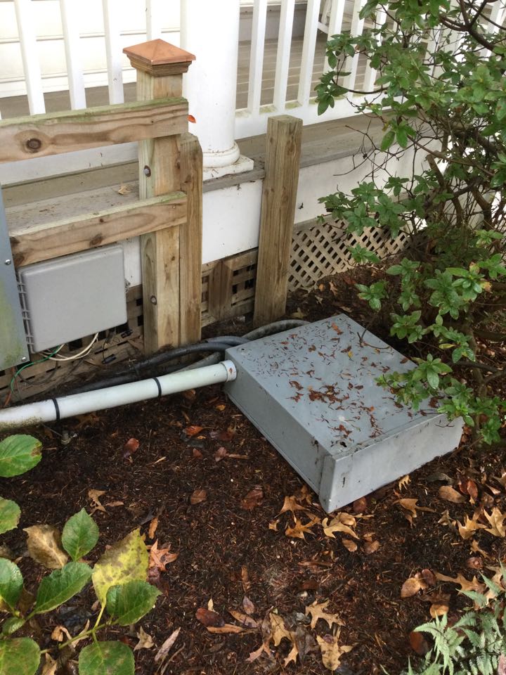 Remounted generator transfer switch in Severna Park, MD