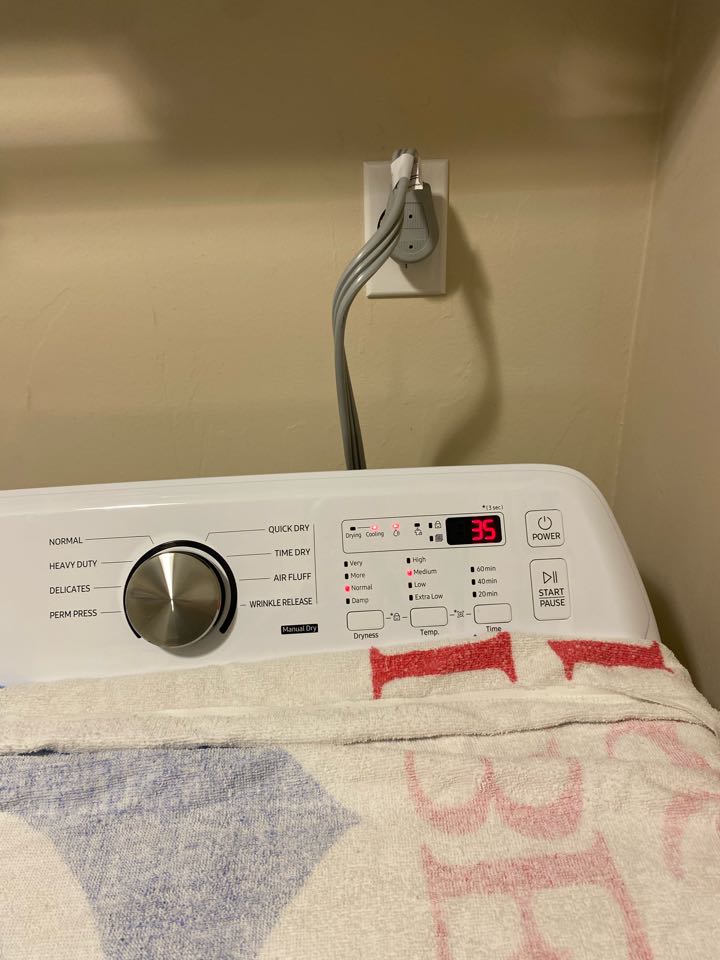 Installed 30 amp 230v breaker and restored power to the dryer circuit in Pasadena, MD