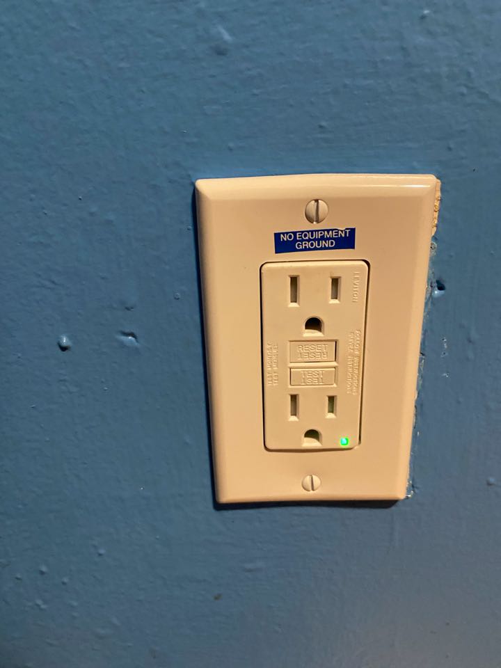 Performed diagnostic installed GFCI receptacle and 4 breakers in Baltimore, MD