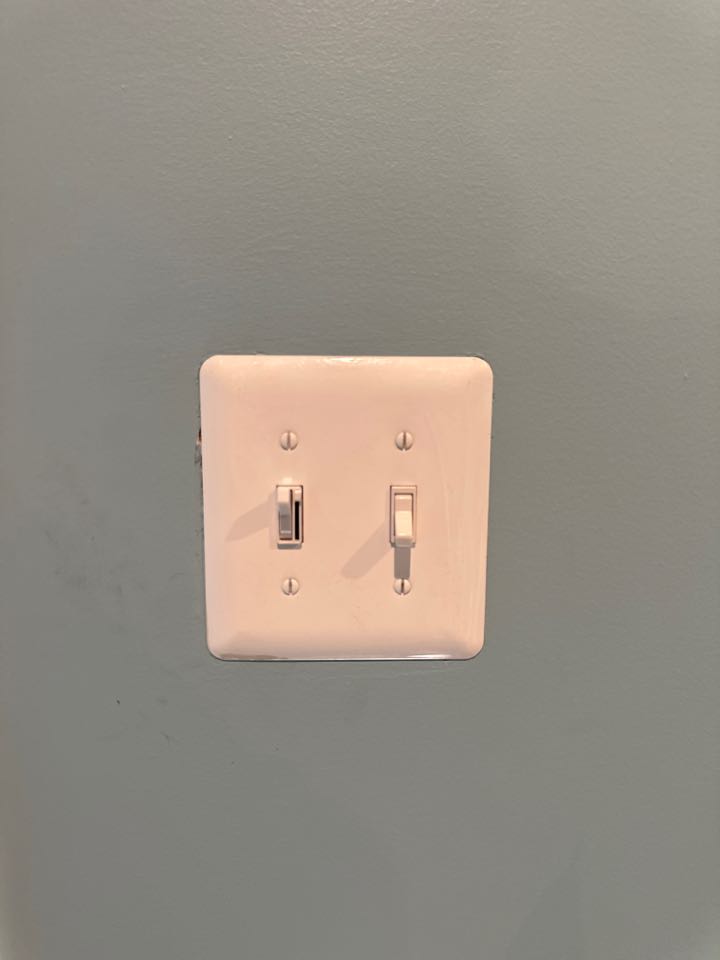 Installed two dimmer switches in Glen Burnie, MD. 