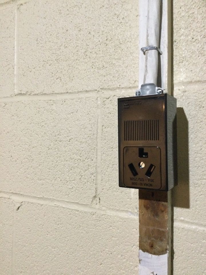 Installed 30 amp dryer outlet in Severna Park, MD