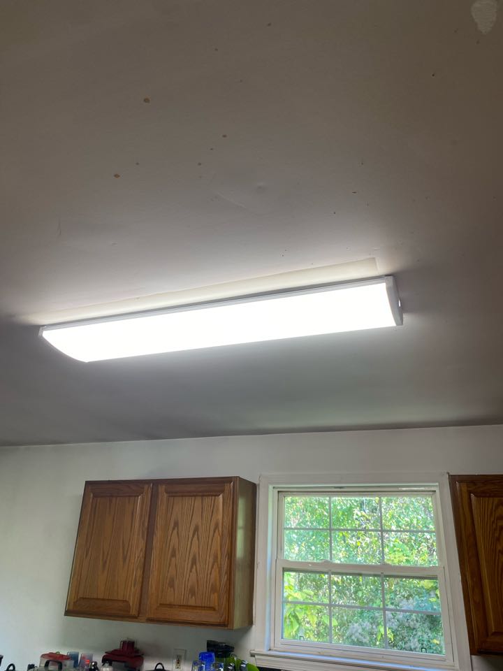 Installed customer supplied light fixtures Severna Park, MD