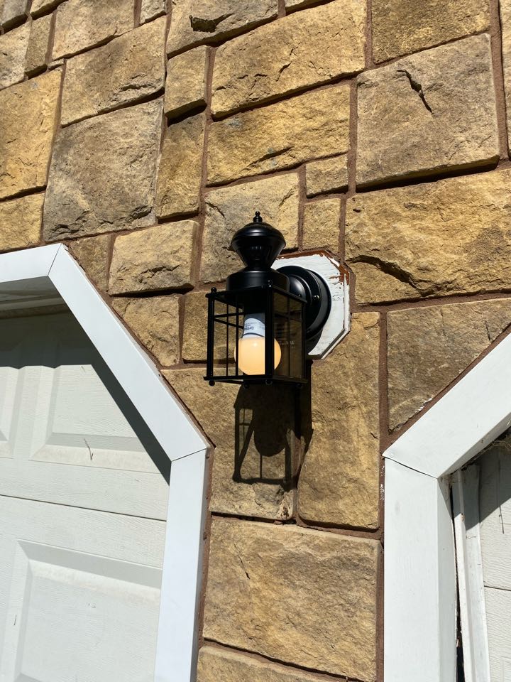 Installed customer supplied light fixtures Severna Park, MD