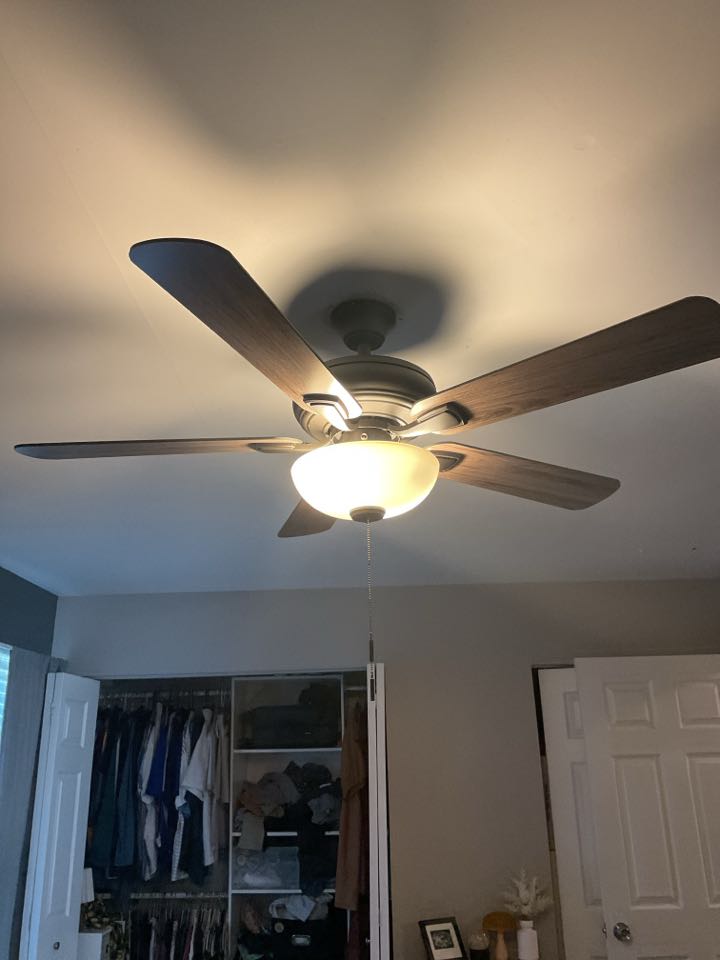 Magothy Electric installed new fan rated junction box and new fan in Riviera Beach, MD.