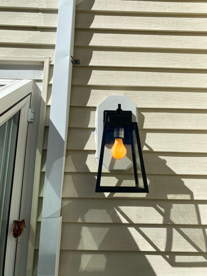 Installed outdoor light, and GFCI receptacles in Severna Park, MD