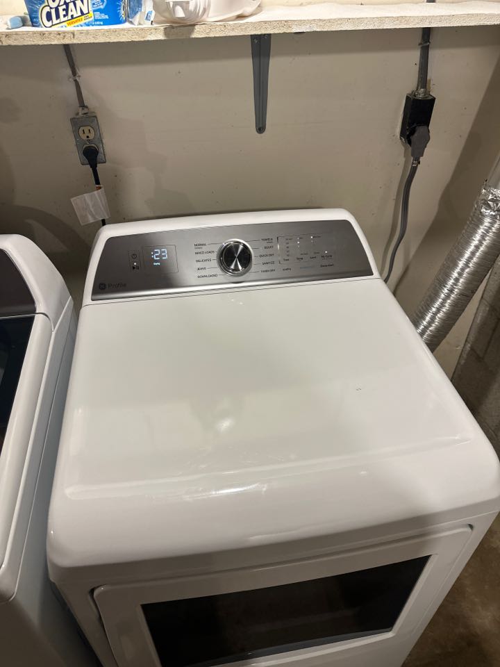 Performed diagnostic and restored power to dryer in Columbia, MD. 