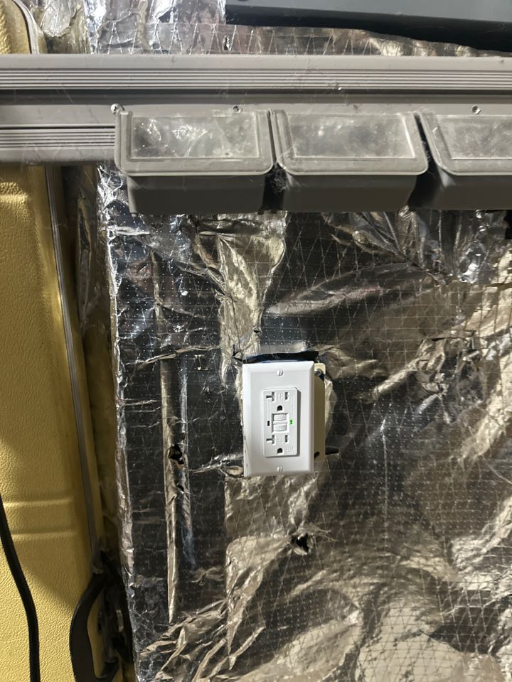 Installed customer supplied GFCI receptacle in Chestnut Hill Cove, MD.  Installed customer supplied GFCI receptacle in Chestnut Hill Cove, MD.