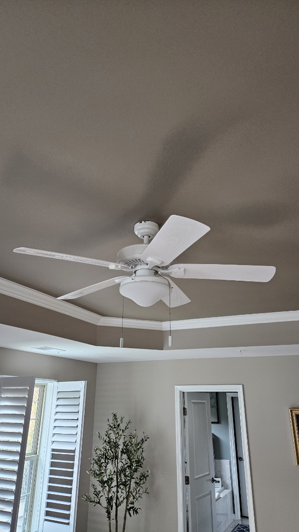 Magothy Electric installed a ceiling fan in Ellicott City, MD