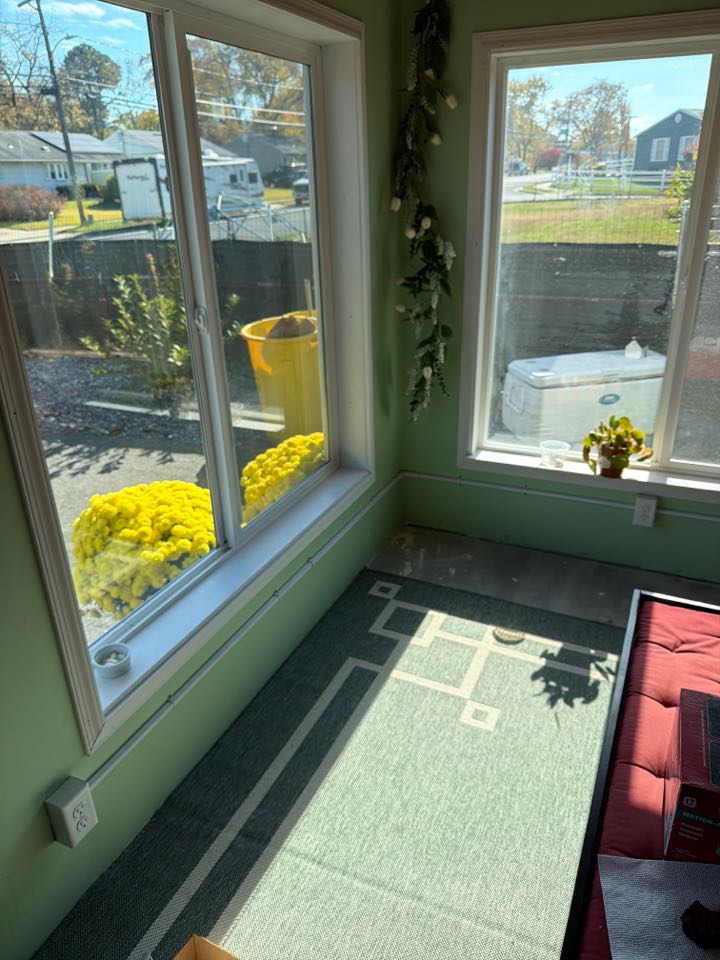 Magothy Electric installed wire molding for new indoor receptacles and a new outdoor receptacle in Glen Burnie, MD.