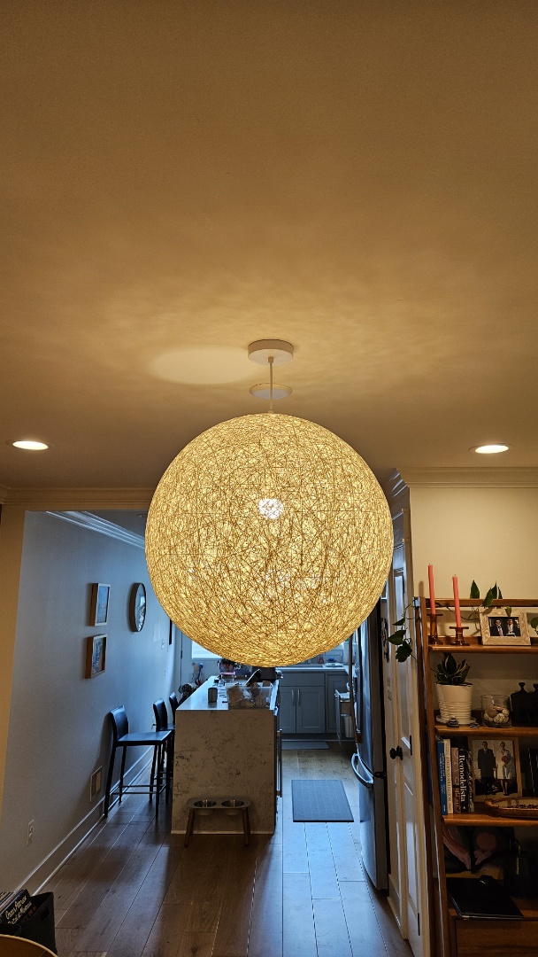 Installed a chandelier in Baltimore, MD.