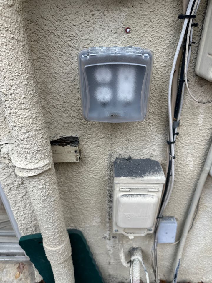 Installed customer supplied bathroom exhaust fan/heater and out door receptacles in Columbia, MD. 