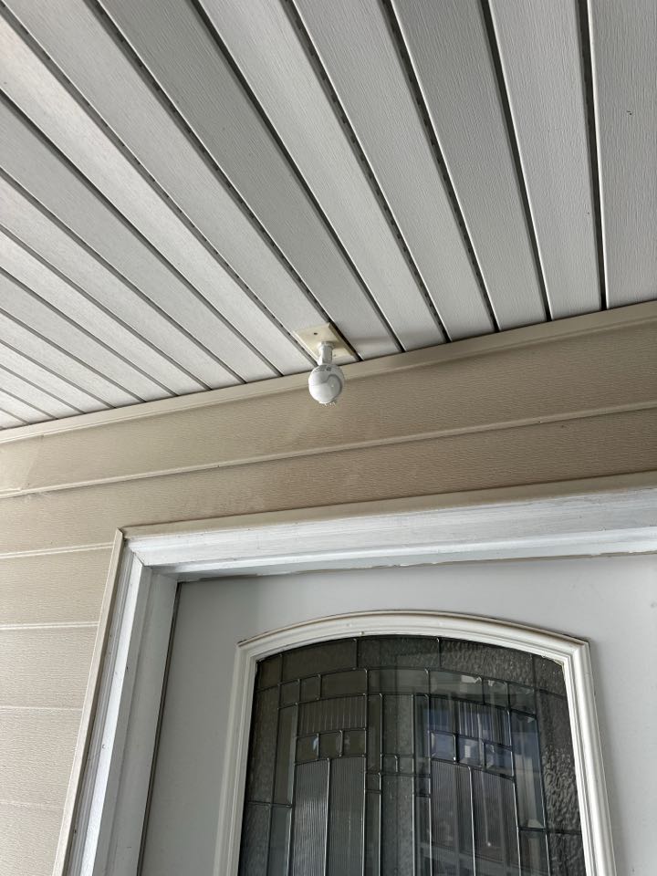 Installed customer supplied ceiling fan and motion sensor in Middle River, MD. 