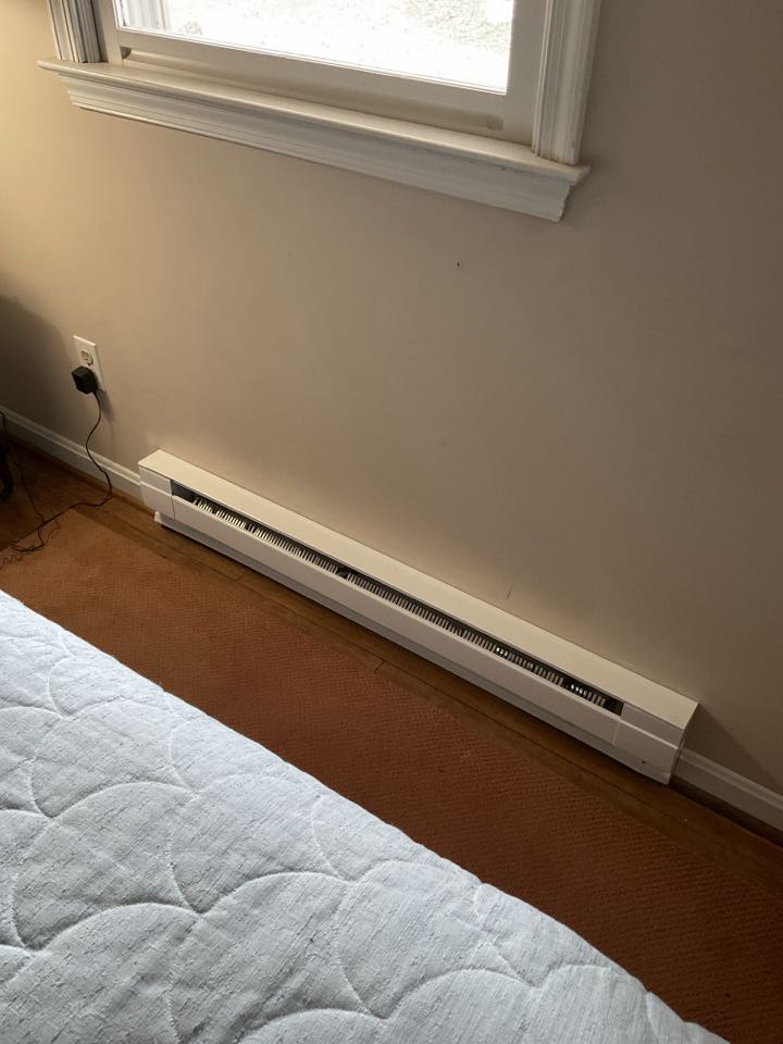 Magothy Electric corrected aluminum wire connections on baseboard heating unit in Arnold, MD