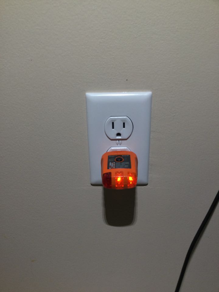 Installed duplex receptacle in Hanover, MD