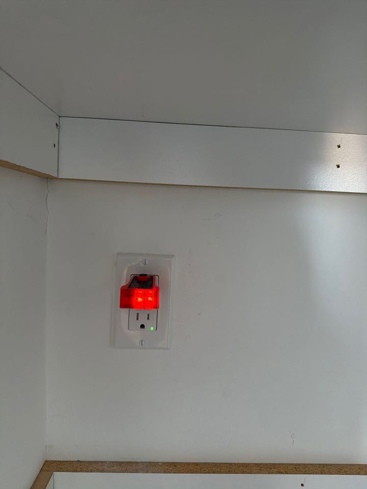 Magothy Electric installed new gfci-outlet for water softener in Henderson, MD 