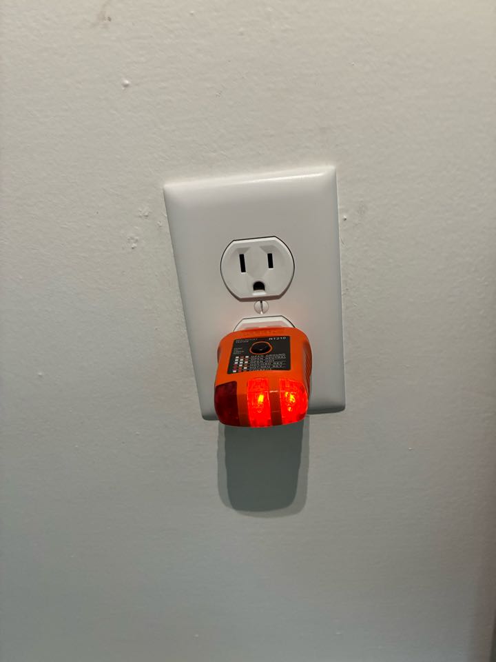 Performed diagnostic, installed one duplex receptacle, and one AFCI/GFCI breakers in Ellicott City, MD