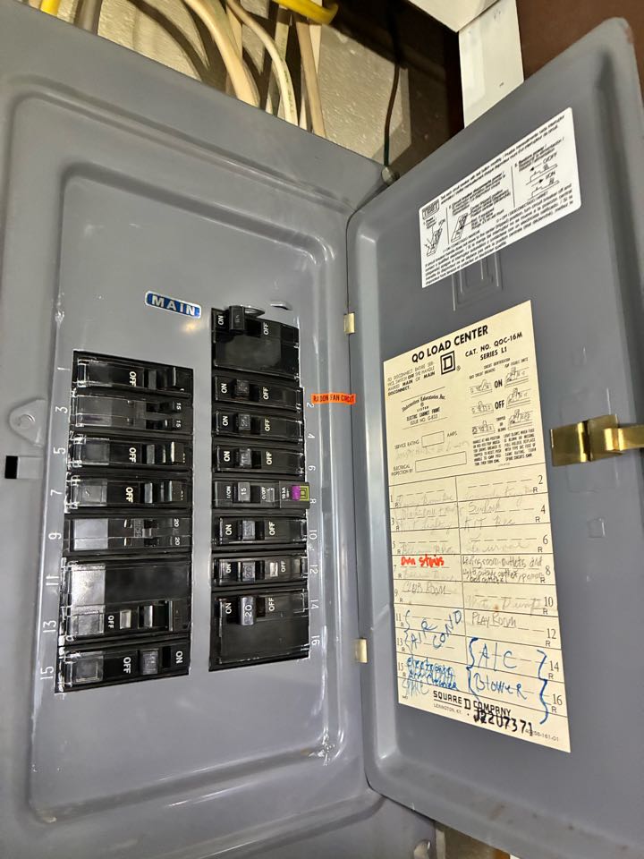 Performed diagnostic, installed one duplex receptacle, and one AFCI/GFCI breakers in Ellicott City, MD