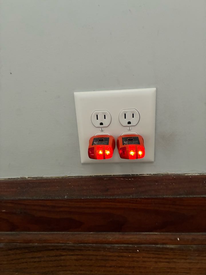 Ran 20 amp dedicated circuit to install a quad receptacle in Halethorpe, MD